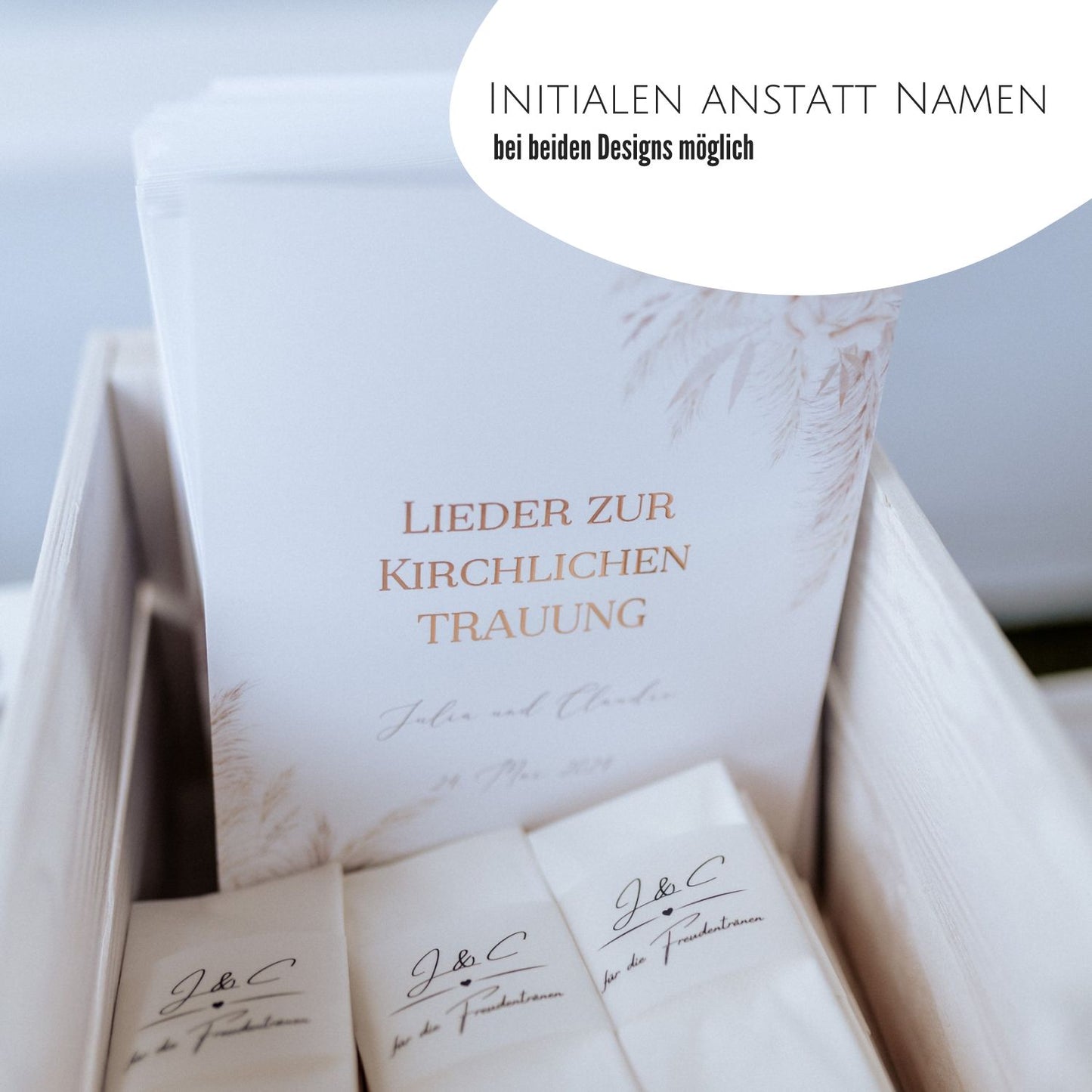 Liebevolle Deko-Details für deinen großen Tag