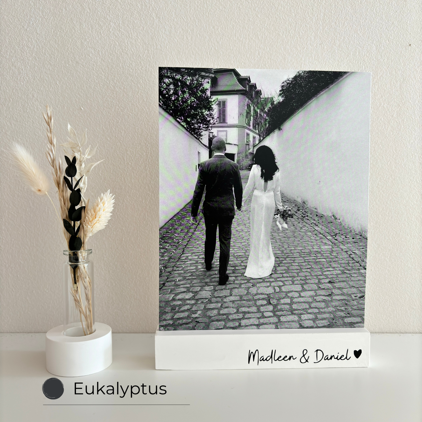 Eukalyptus und Phalaris Deko