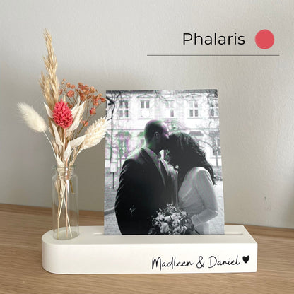Florale Akzente für den Hochzeitstisch

