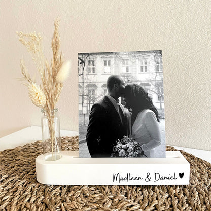 Personalisierbare A6 Bildleiste für Hochzeitskarten
